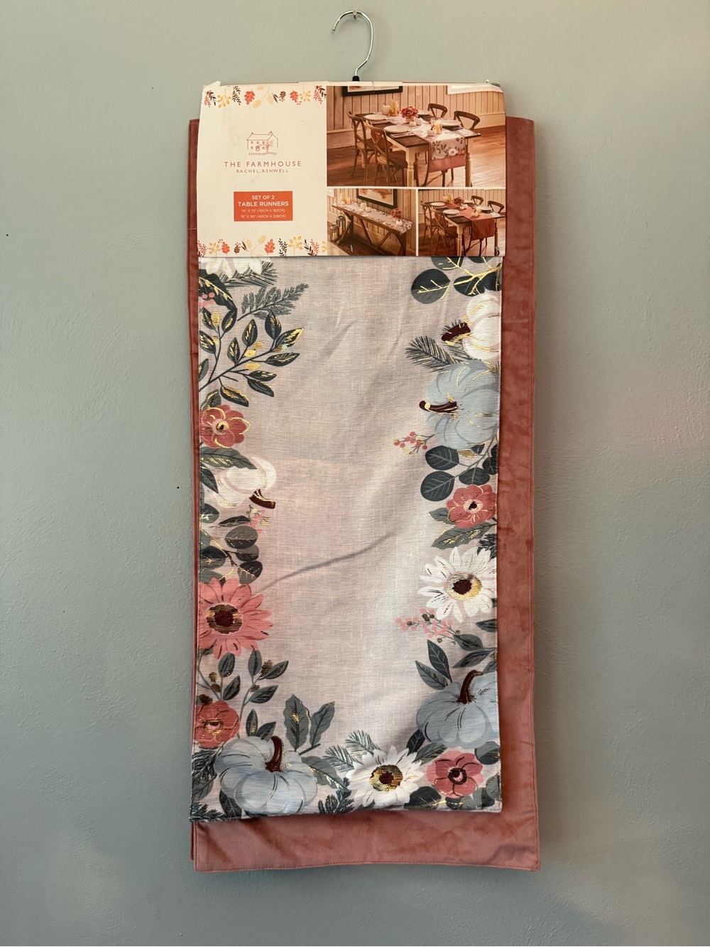 The Farmhouse by Rachel Ashwell Set of 2 Table Runners
